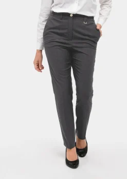 Confortable pantalon LOUISA COMFORT+ avec pli