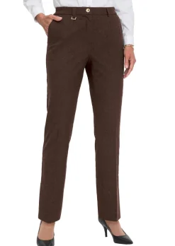 Confortable pantalon LOUISA avec pli