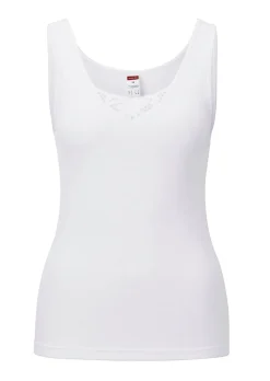 Débardeur en côtes fines