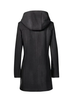 Duffle-coat classique en laine mélangée
