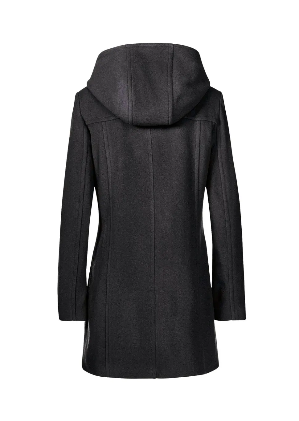 Duffle-coat classique en laine mélangée