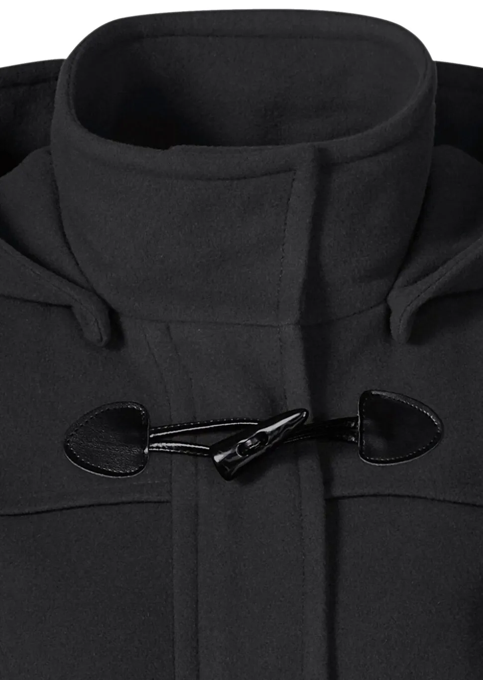 Duffle-coat classique en laine mélangée