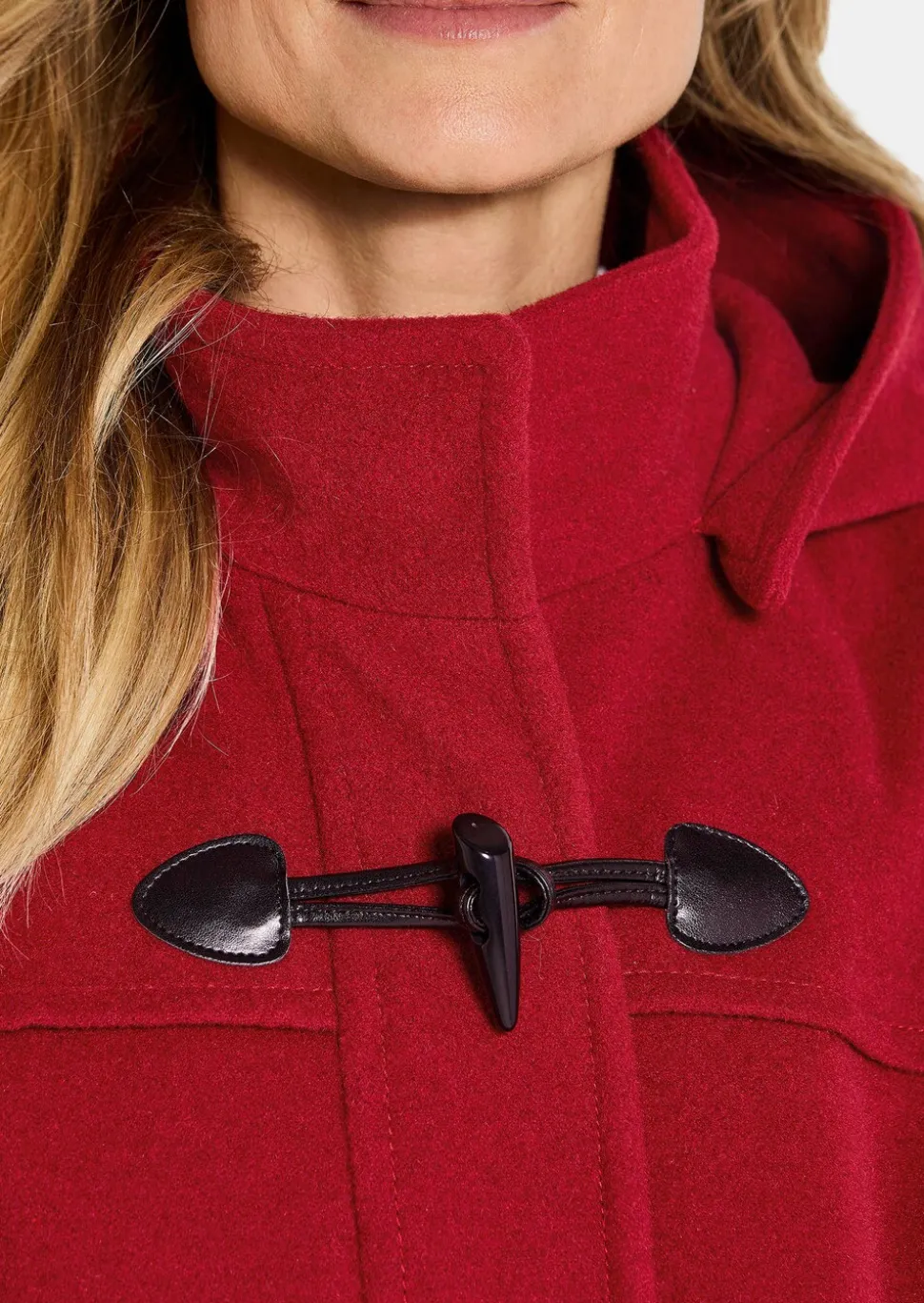 Duffle-coat classique en laine mélangée