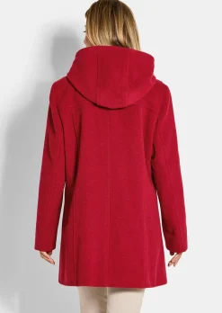 Duffle-coat classique en laine mélangée
