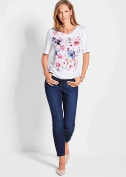Elégant T-shirt avec motif à l'avant