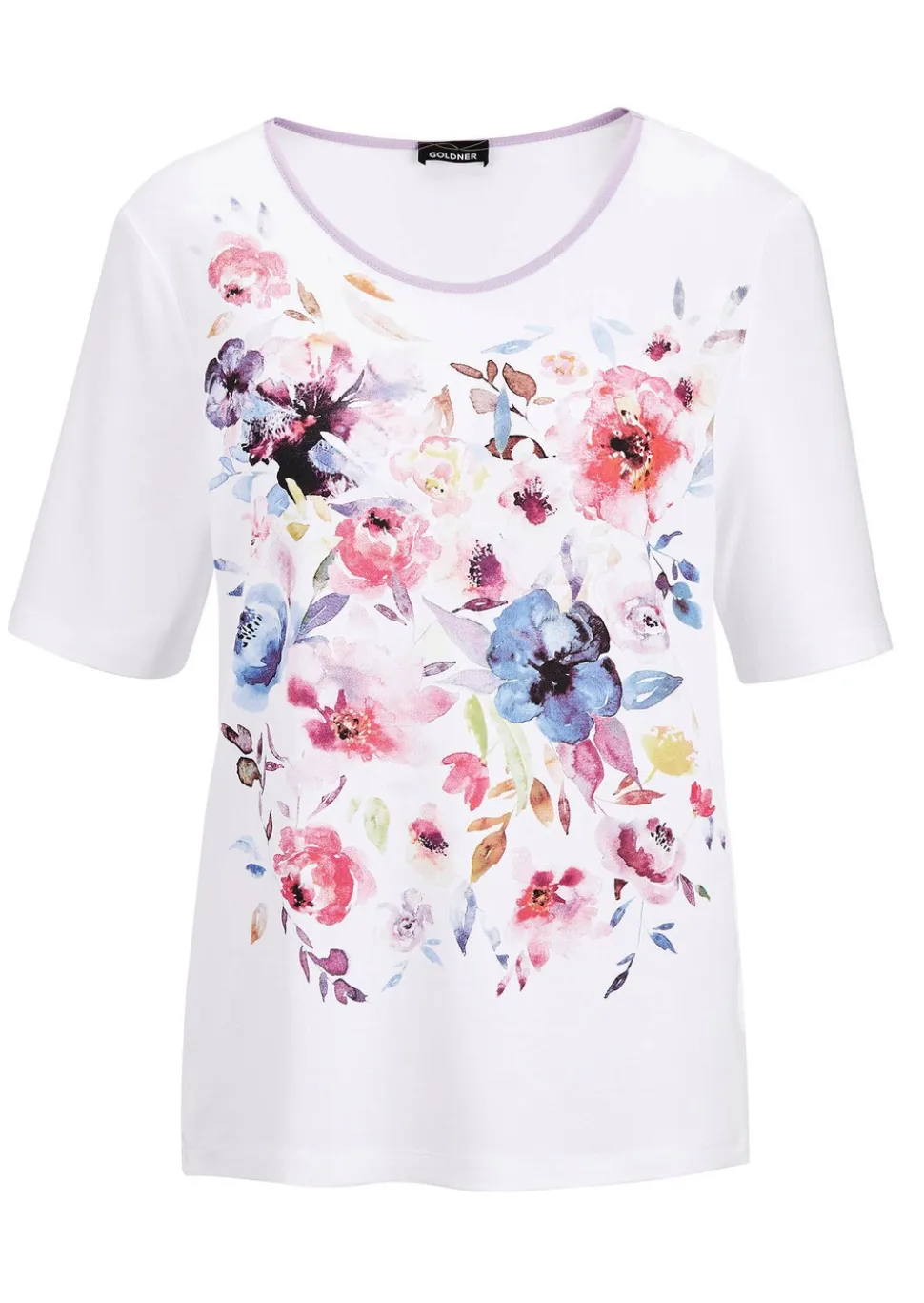 Elégant T-shirt avec motif à l'avant