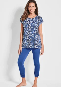 Ensemble de loisirs avec fronces sur les jambes