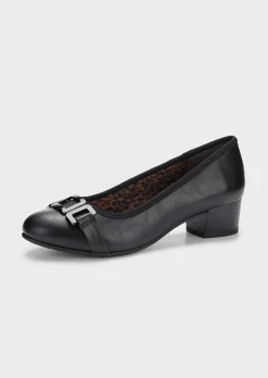 Escarpins avec boucle décorative