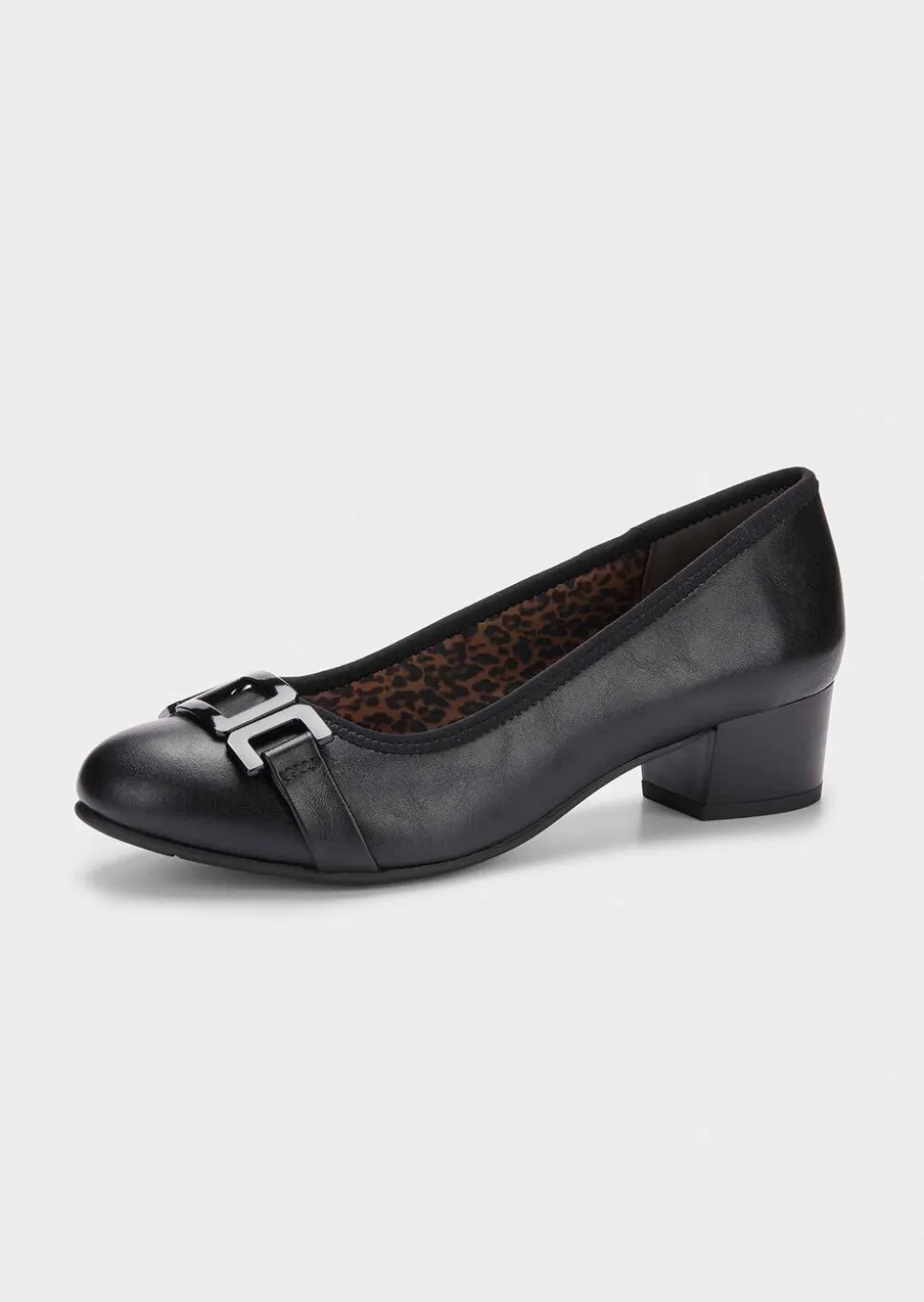 Escarpins avec boucle décorative