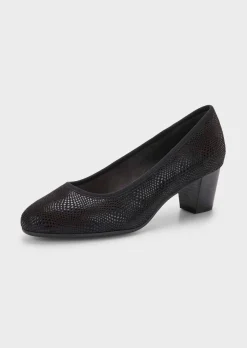 Escarpins avec imprimé pelliculé