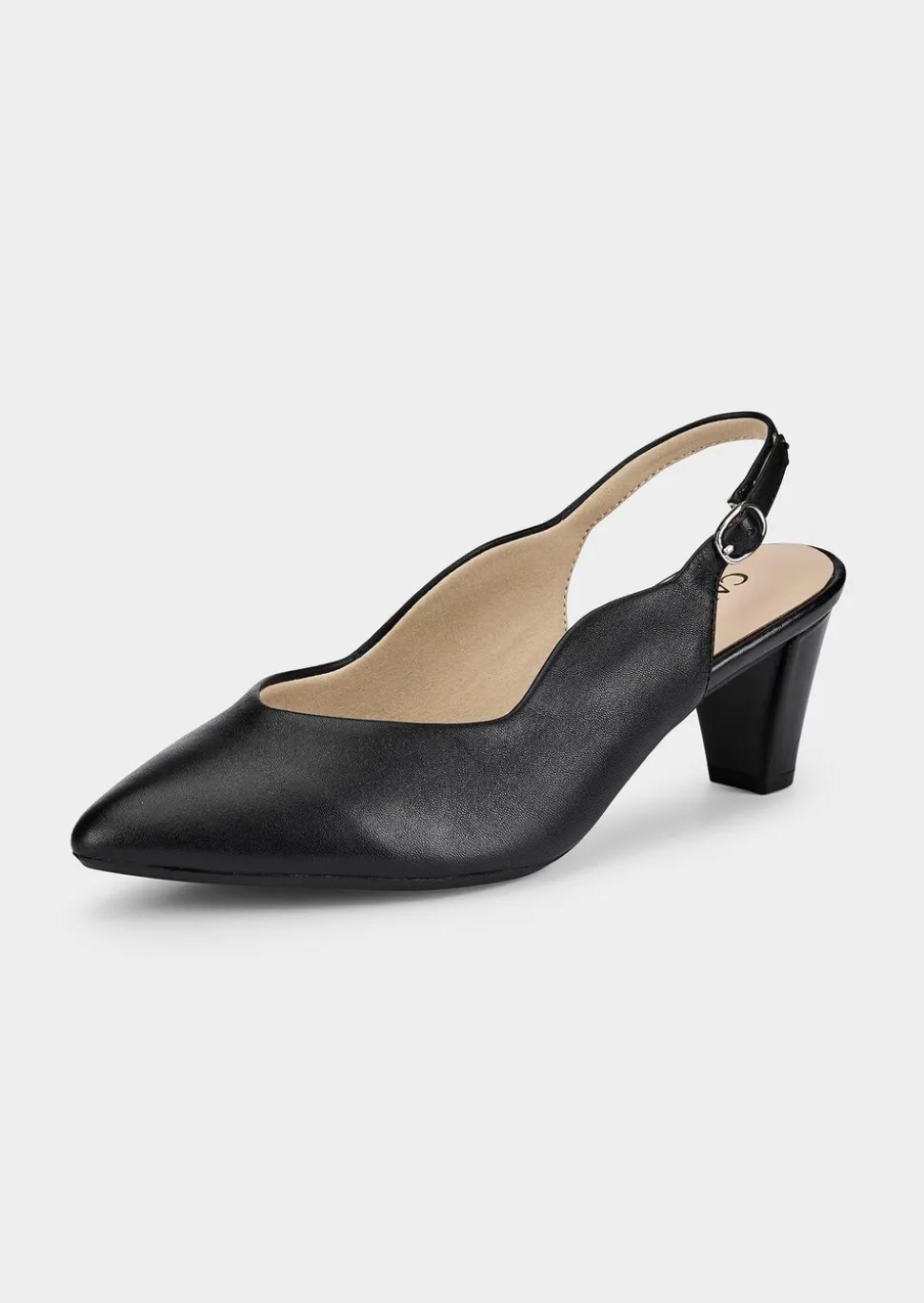 Escarpins avec petite bride à l’arrière