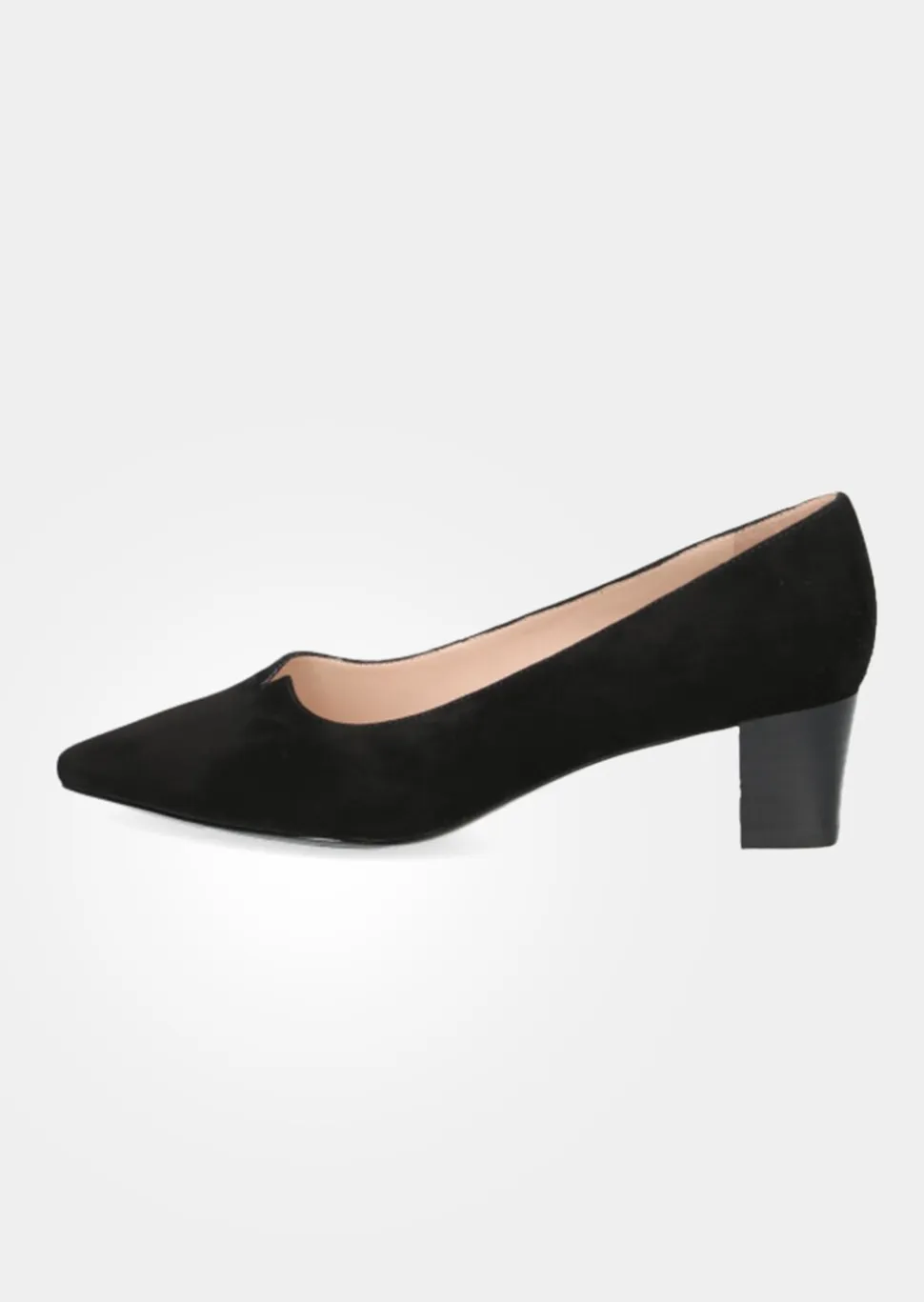 Escarpins en cuir suédé véritable