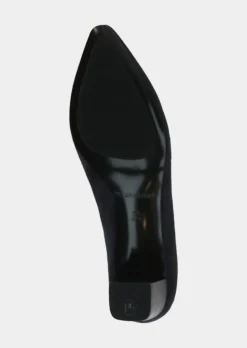 Escarpins en cuir suédé véritable