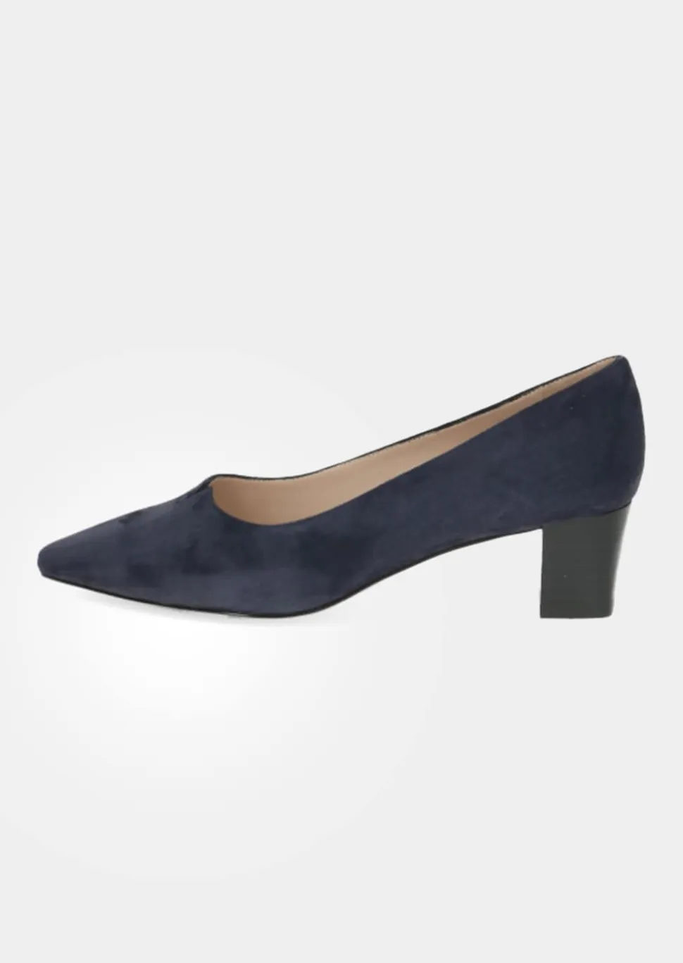 Escarpins en cuir suédé véritable