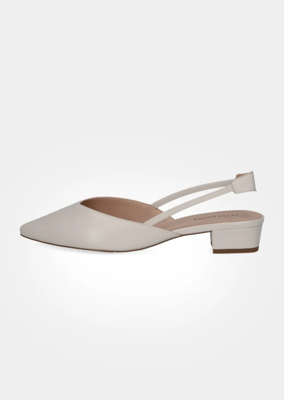 Escarpins en cuir véritable