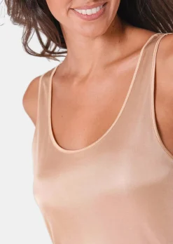 Fond de robe en viscose fluide