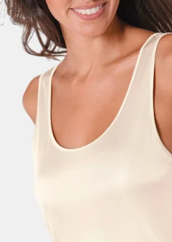 Fond de robe en viscose fluide
