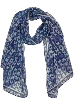Foulard avec motif de papillons