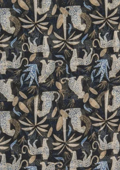 Foulard à motif léopard