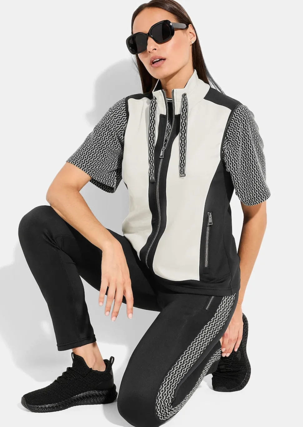 Gilet fonctionnel avec poches zippées