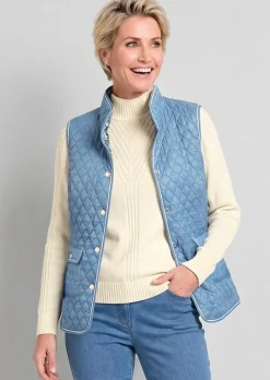 Gilet matelassé léger réversible