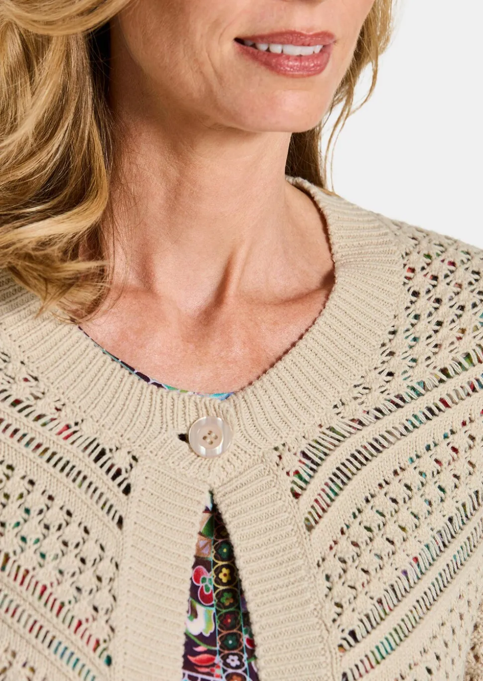 Gilet. Pur coton