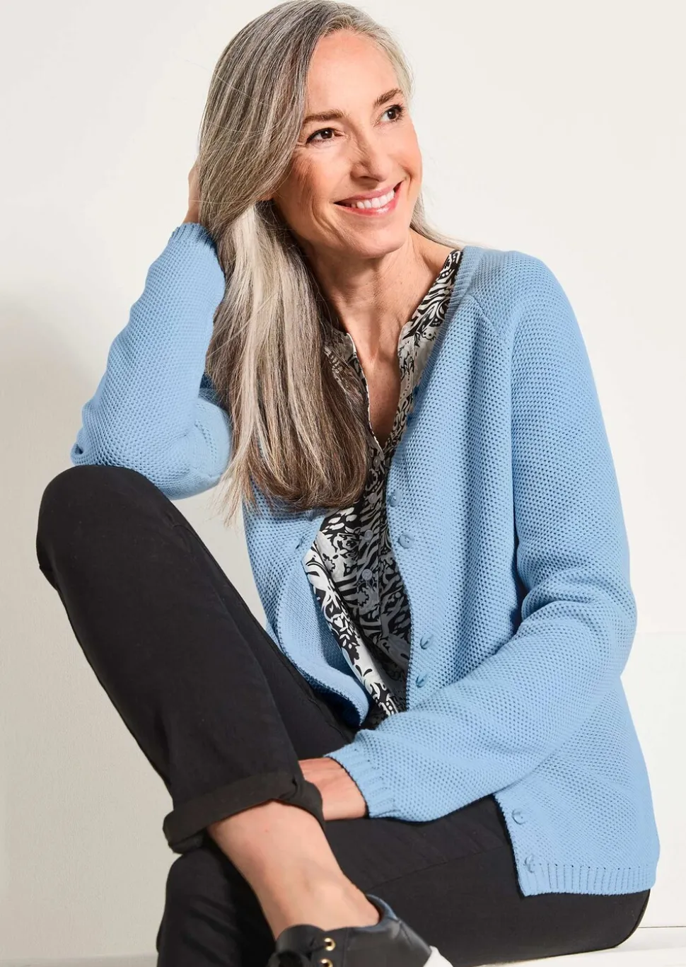 Gilet. Pur coton