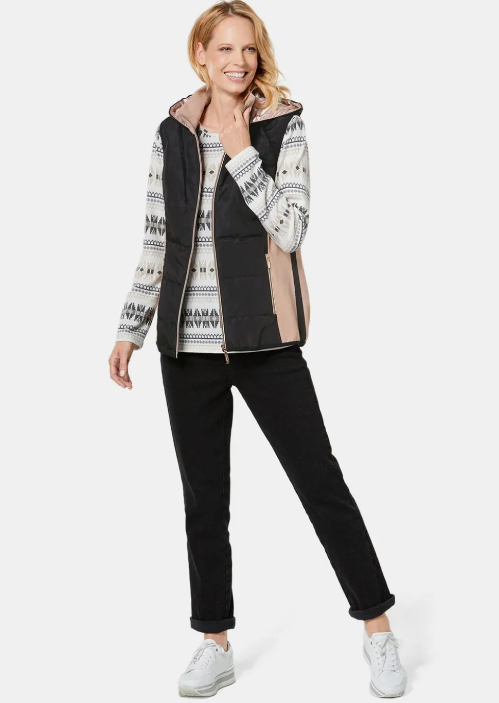 Gilet sport aux nombreux détails