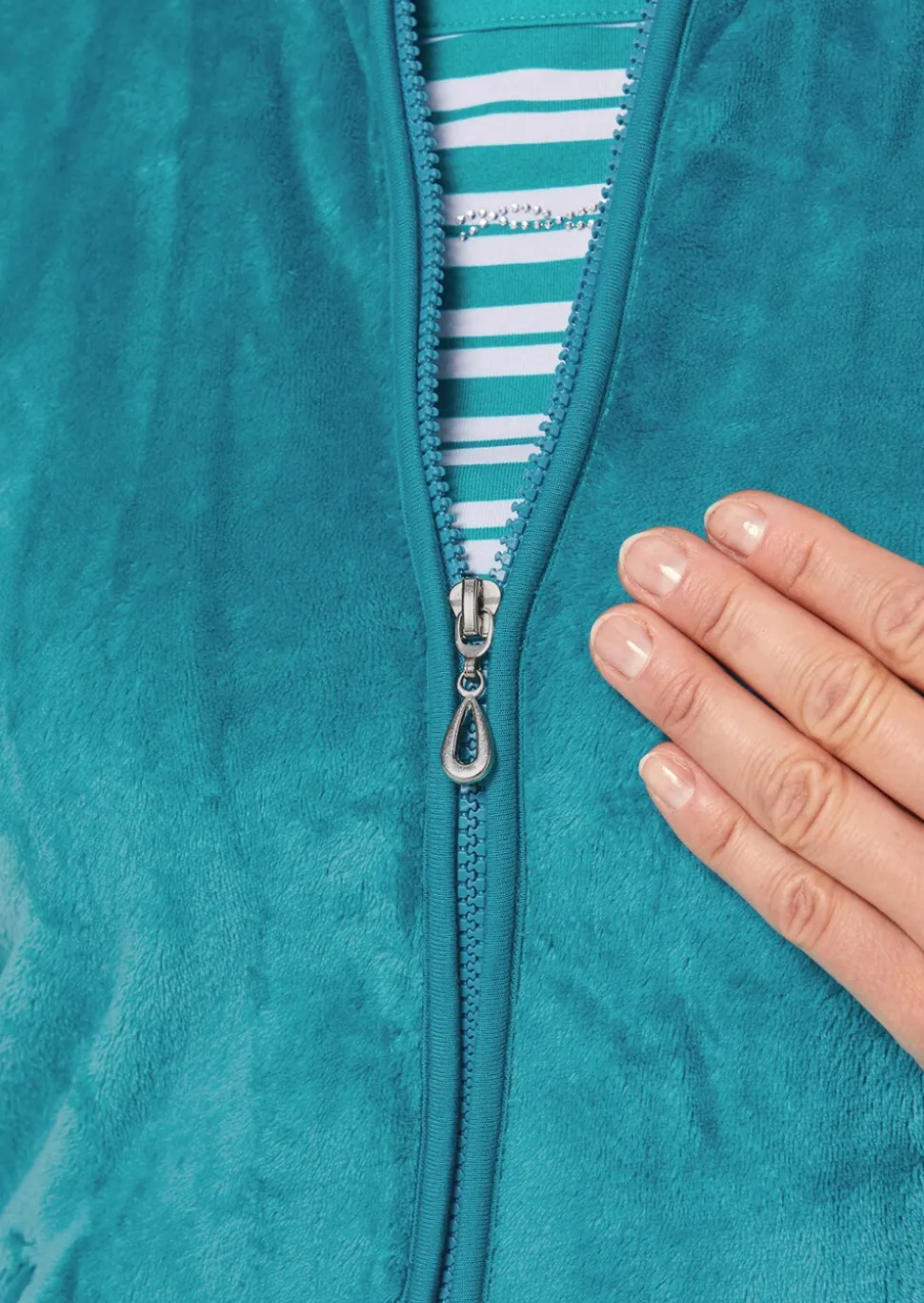 Gilet teddy en polaire