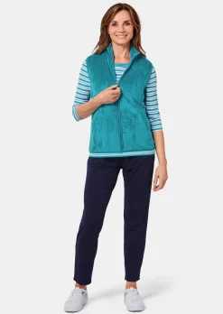 Gilet teddy en polaire