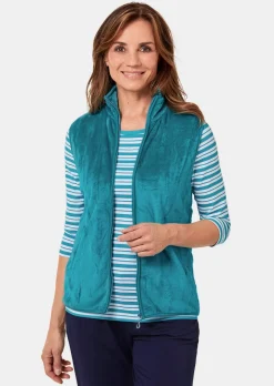 Gilet teddy en polaire