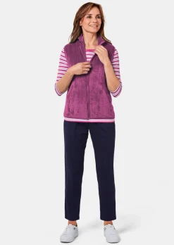 Gilet teddy en polaire