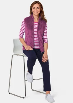 Gilet teddy en polaire