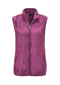 Gilet teddy en polaire