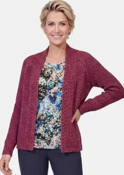 Intemporel cardigan en tricot épais