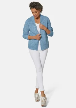 Intemporel cardigan en tricot épais