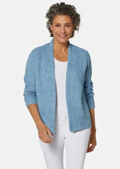 Intemporel cardigan en tricot épais