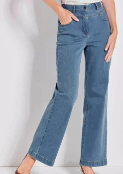 Jean ample VERA avec ceinture montée en forme