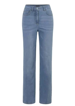 Jean ample VERA en denim extensible