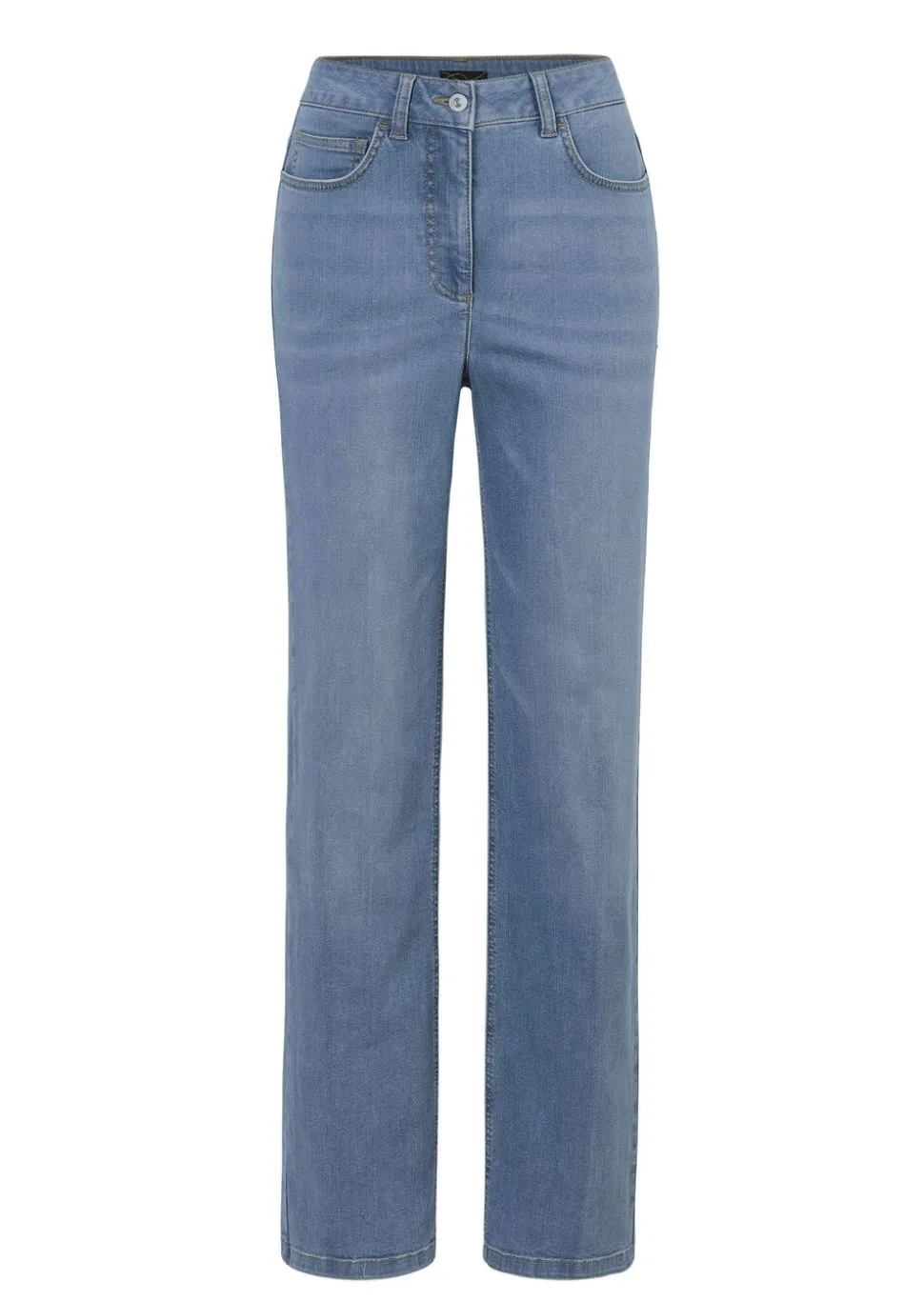 Jean ample VERA en denim extensible