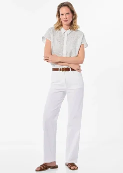 Jean ample VERA en denim extensible