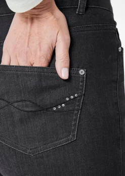 Jean ample VERA en denim extensible