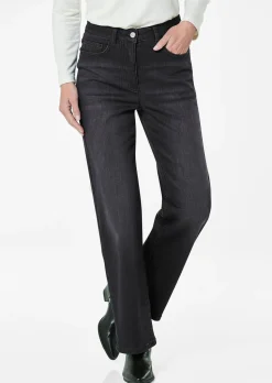 Jean ample VERA en denim extensible