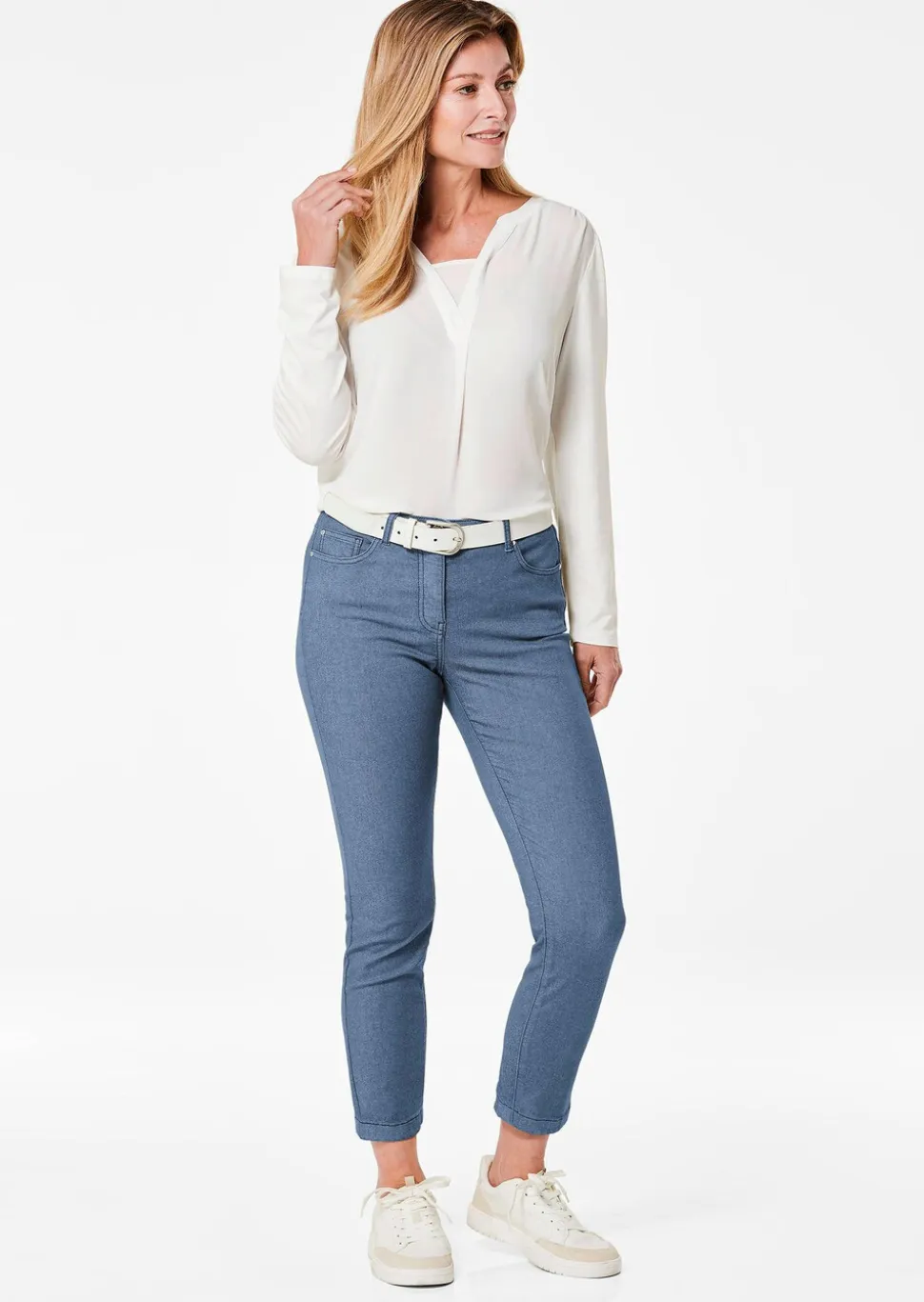 Jean 7/8 BELLA en qualité Super-Stretch