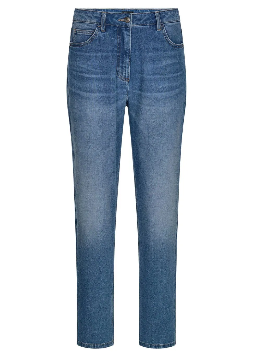 Jean mom SARA en coton stretch
