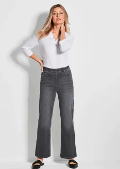 Jean·VERA·à·taille·élastique avec jambes amples