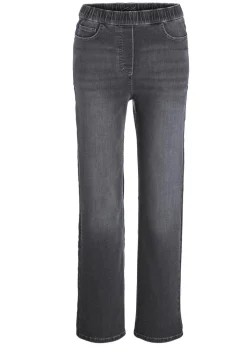 Jean·VERA·à·taille·élastique avec jambes amples