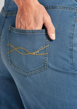 Jean·VERA·à·taille·élastique avec jambes amples