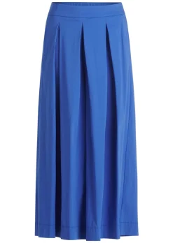 Jupe-culotte à plis généreux