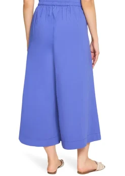 Jupe-culotte à plis généreux